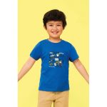 blue colour childrens t shirt